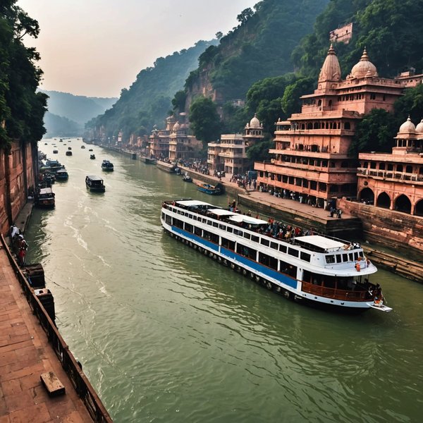Quels sont les meilleurs itinéraires pour une croisière sur le fleuve Gange, Inde?